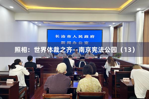 照相：世界体裁之齐--南京宪法公园（13）